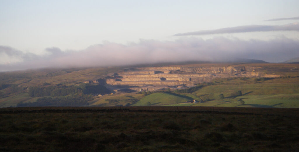 Yorkshire Three Peaks Challenge - the view from Pen-Y-Ghent