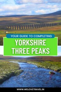 Yorkshire Three Peaks Challenge Pinterest Post
