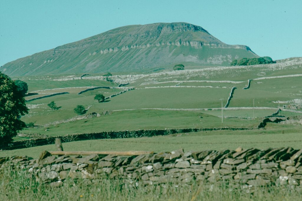 Pen-y-ghent on the Yorkshire Three Peaks Challenge