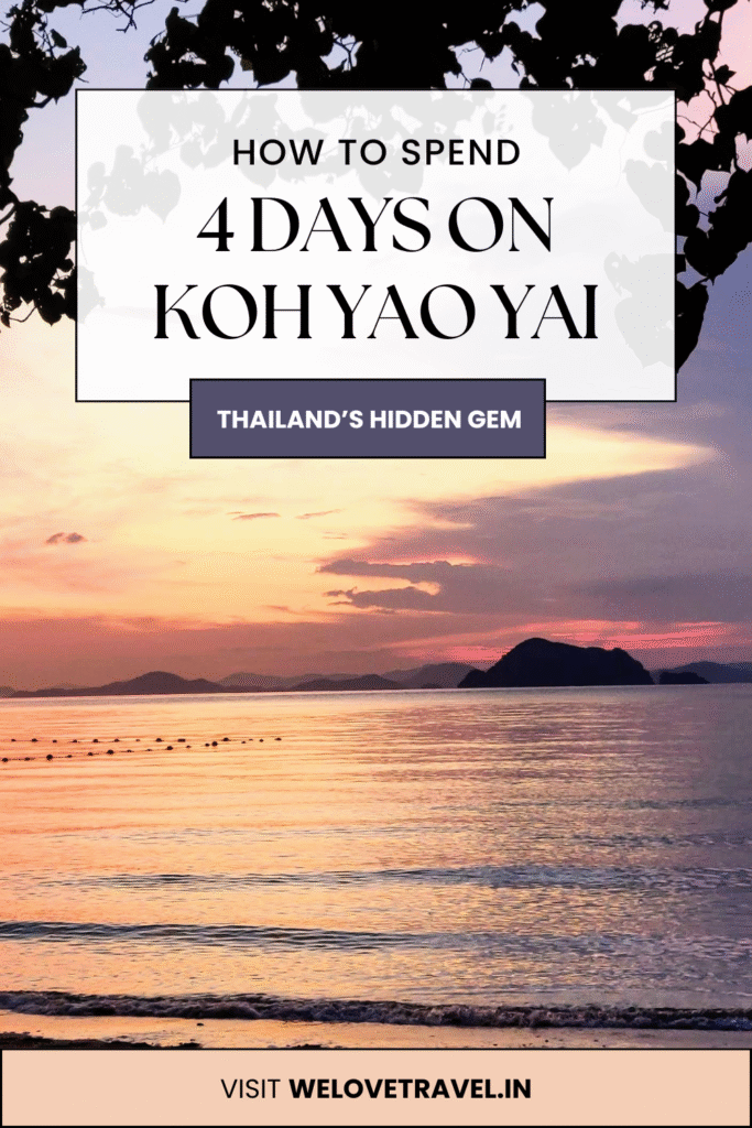Koh Yao Yai Pinterest Pin