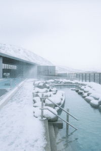 laugarvatn fontana snow