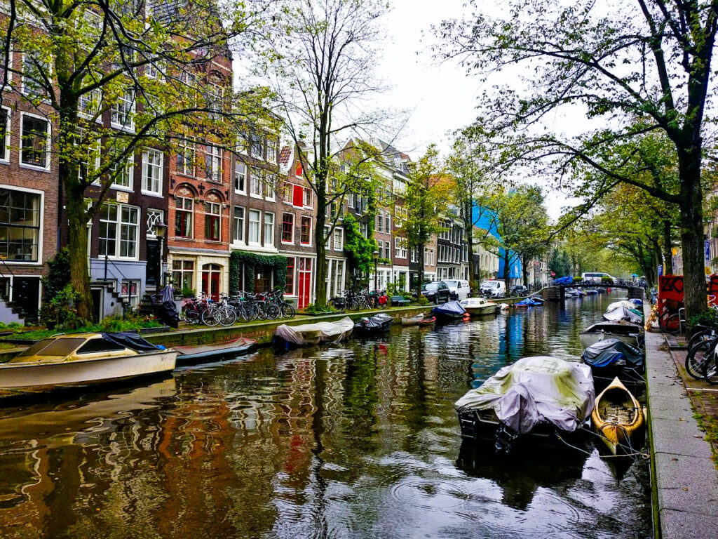 On our bucket list of fun things to do in Amsterdam for couples is to explore the city's beautiful canals, which Amsterdam is known for.