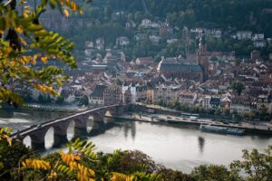 View of Heidelberg from Philosopher's Way