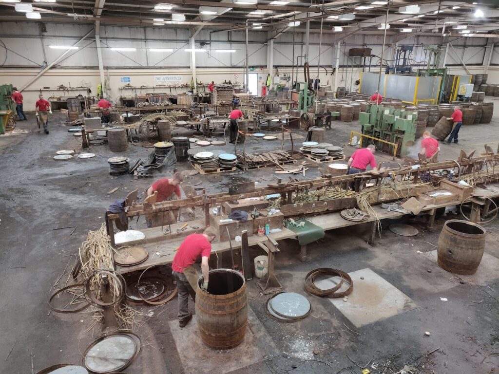 Speyside Cooperage in Scottish Highlands