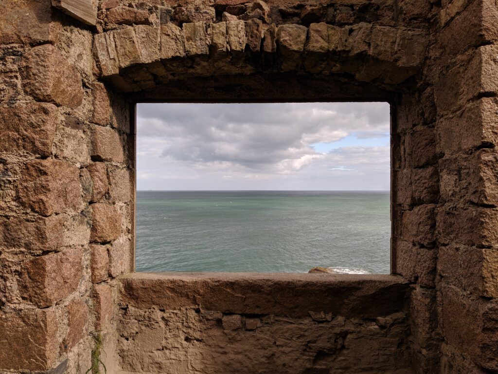 The ruins of New Slains Castle