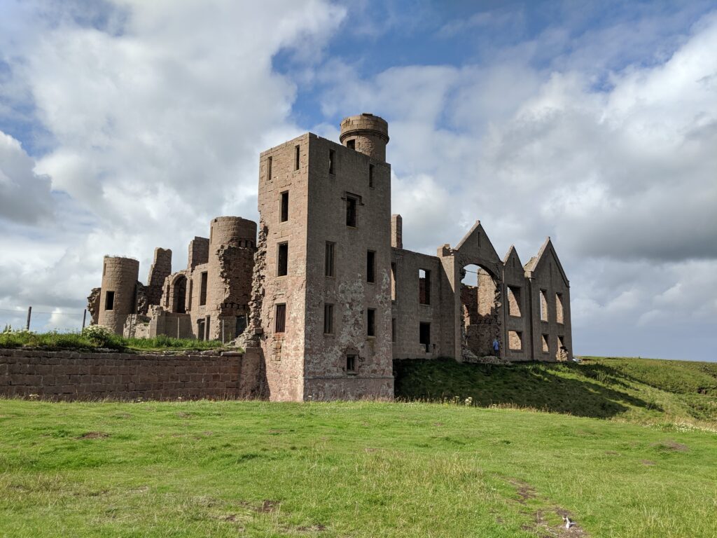 The ruins of New Slains Castle