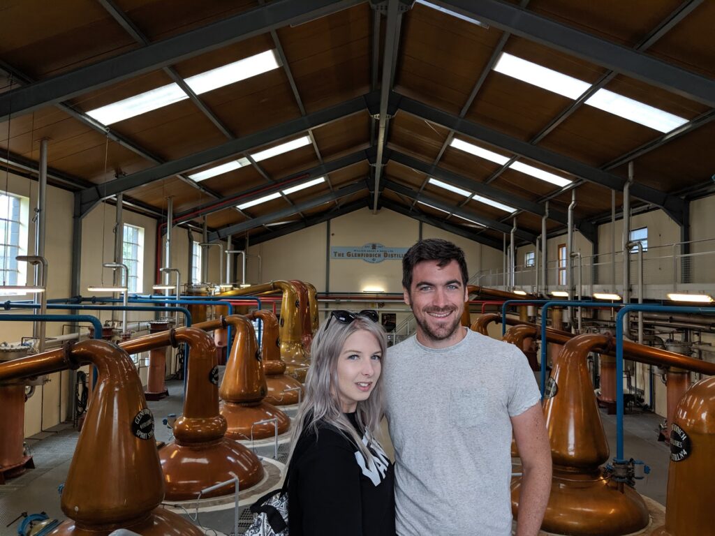 Spending 10 days in Scotland at Glenfiddich Distillery