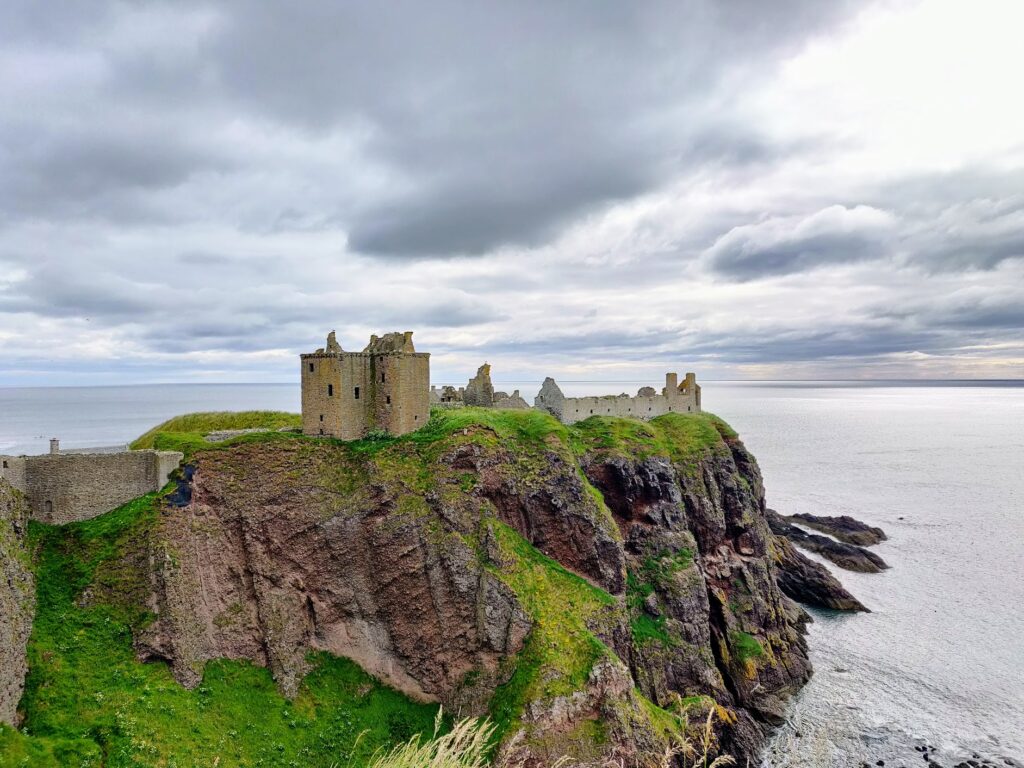 Views of Dunnottar Castle during our Scottish Highlands road trip