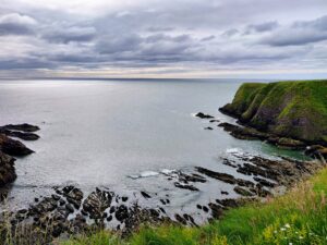 Views from Dunnottar Castle during our 10 days in Scotland