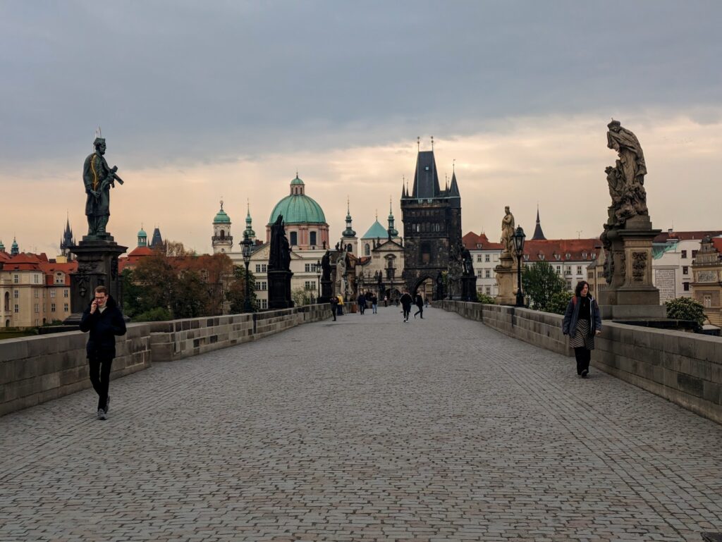 Charles Bridge has one of the best photos spots in Prague