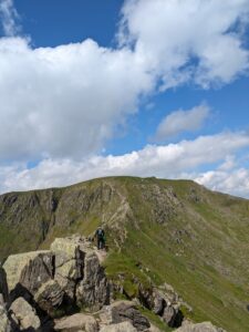 Hiking Helvellyn via Striding Edge