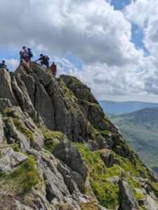 Hiking Helvellyn via Striding Edge