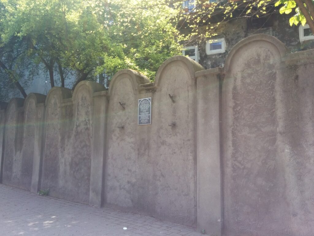 Weekend in Krakow - visit the Jewish Ghetto Wall remains