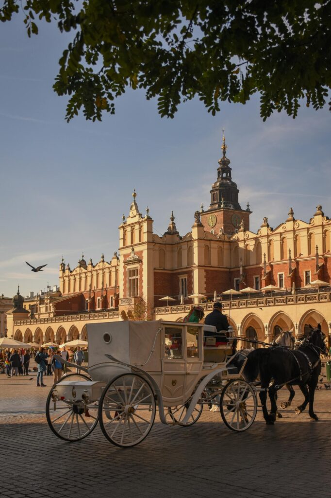 Krakow things to do and Krakow Itinerary - view from Cloth Hall