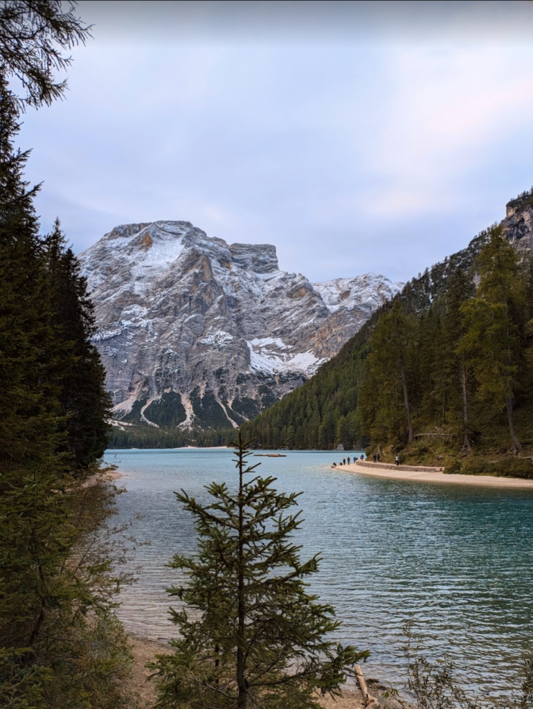 Pragser Wildsee and Lago di Braies parking