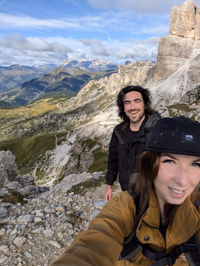 hike to Rifugio Nuvolau